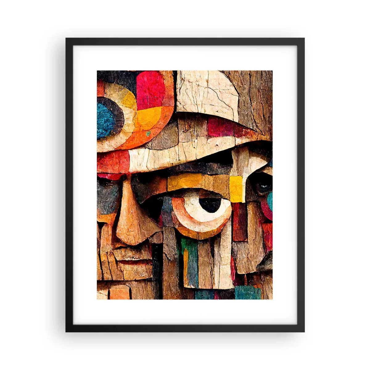 Plakát v černém rámu - Vidím tě… - 40x50 cm