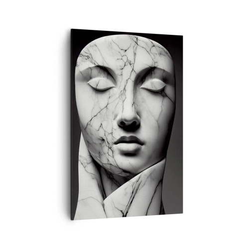 Obraz na plátně - Mramorové tvary - 80x120 cm