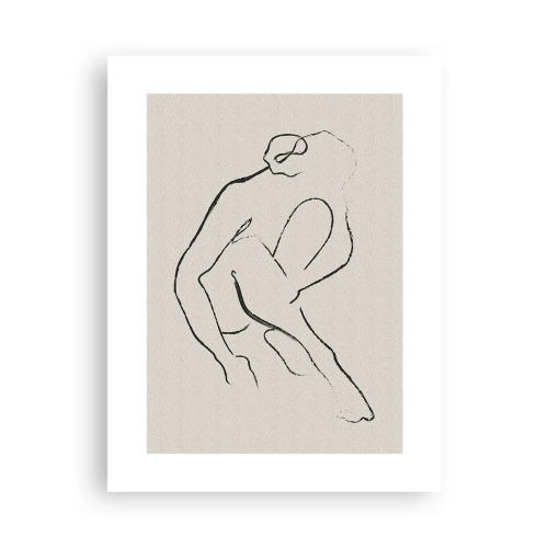 Plakát - Intimní skica - 30x40 cm
