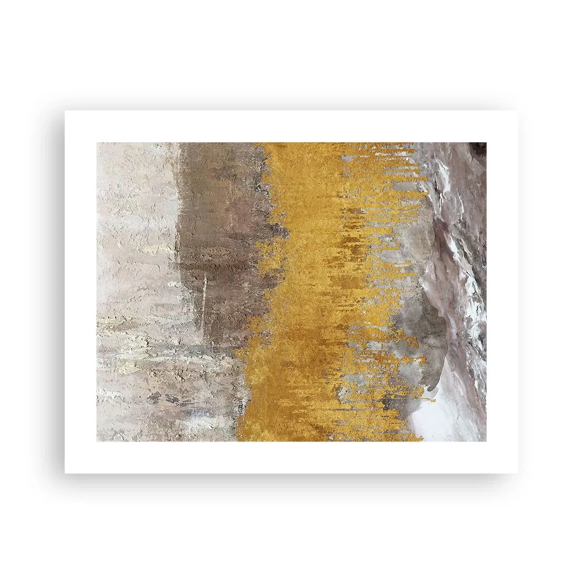 Plakát - Zlatistý závan - 50x40 cm