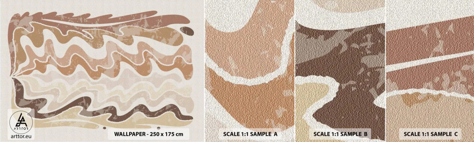 Vzor Fototapety Samolepicí Deluxe Sticker - Dobrá energie – dobré emoce - Letitý, Boho, Kus - 100x30 cm