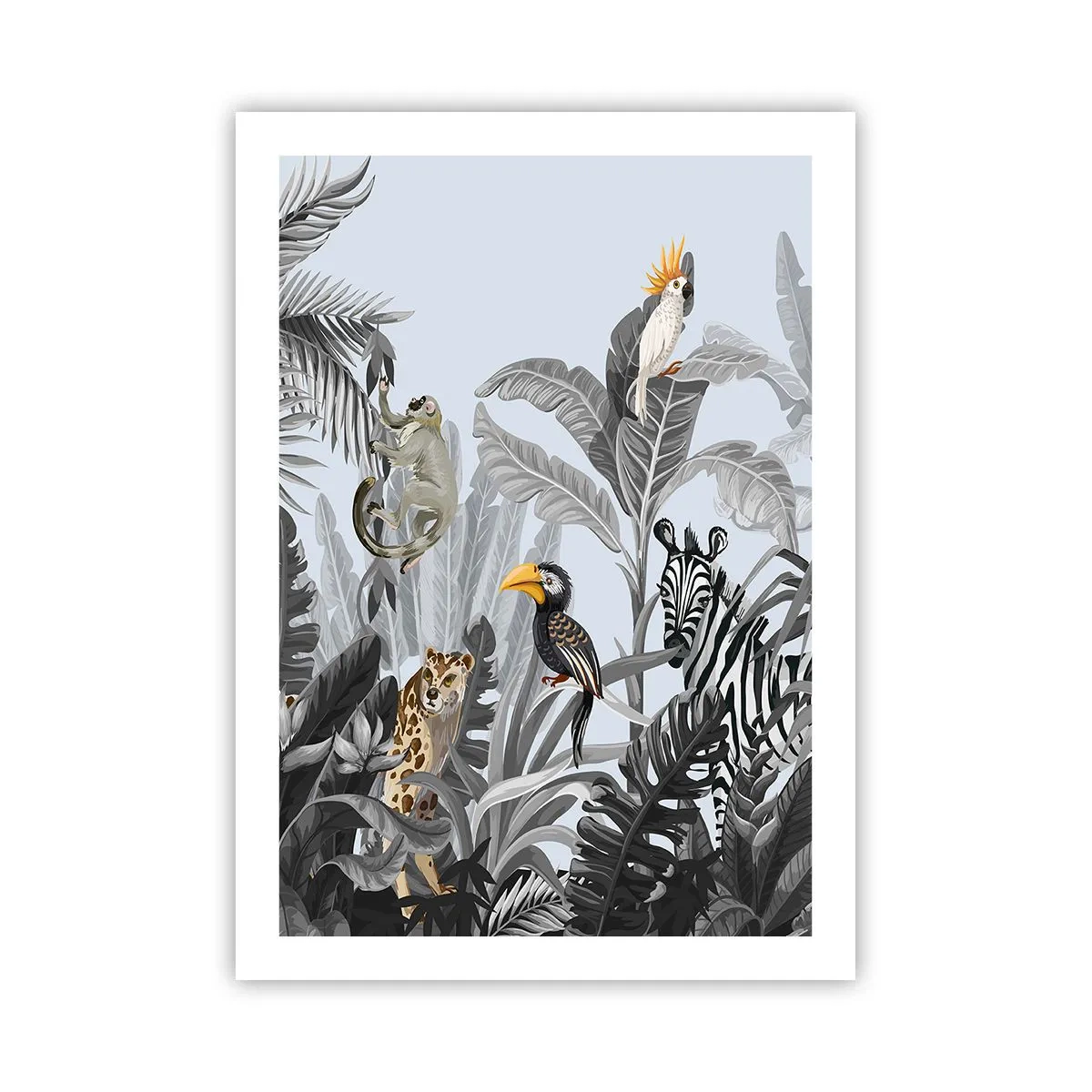 Plakát - Africká pohádka - 50x70 cm