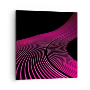 Obraz na plátně - Alej světla - 50x50 cm