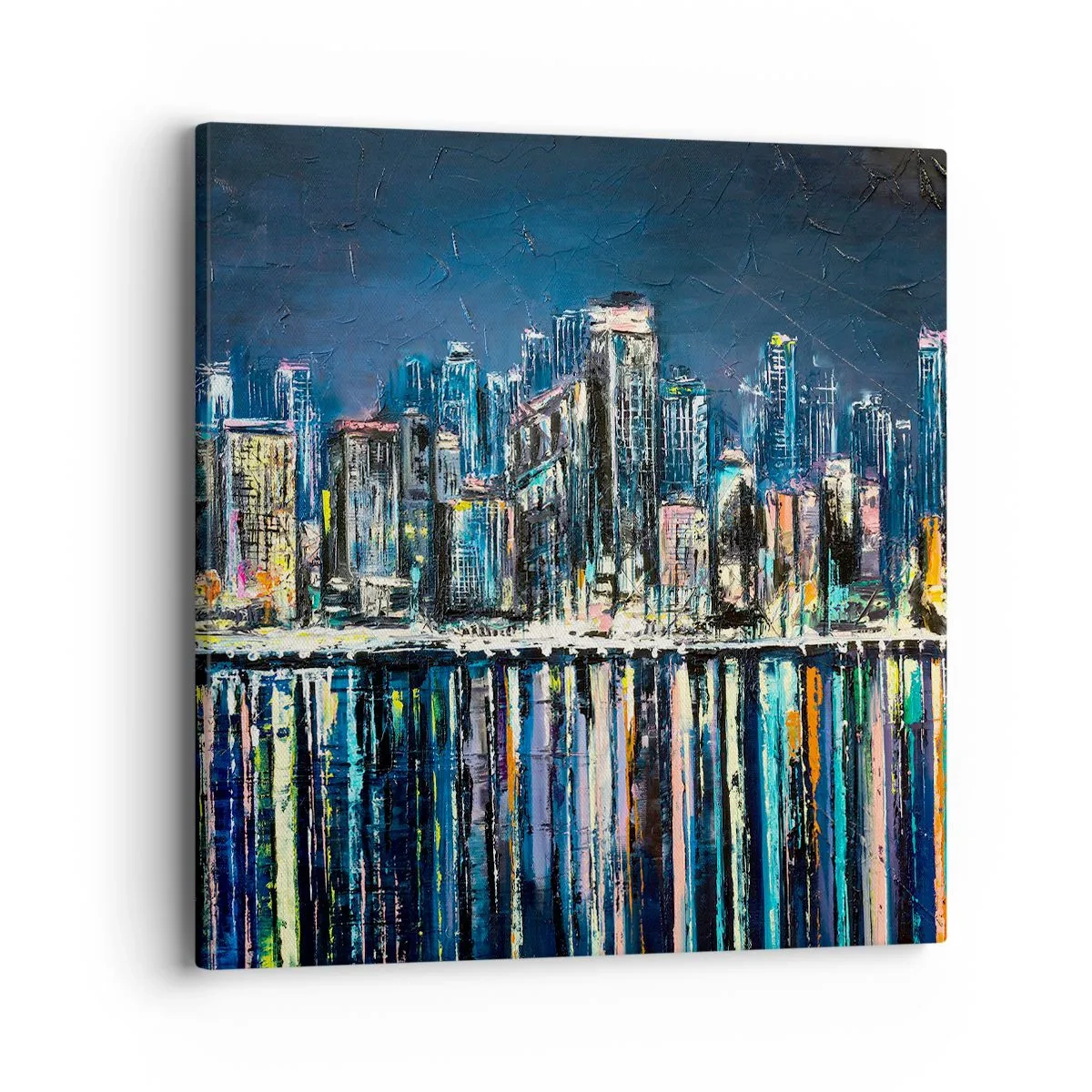 Obraz na plátně - Kaskáda světel - 40x40 cm