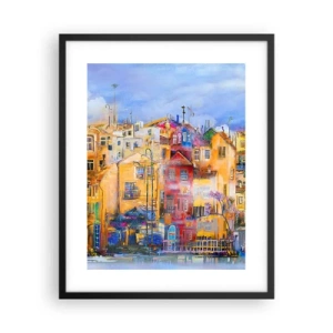 Plakát v černém rámu - Jsme spolu - 40x50 cm