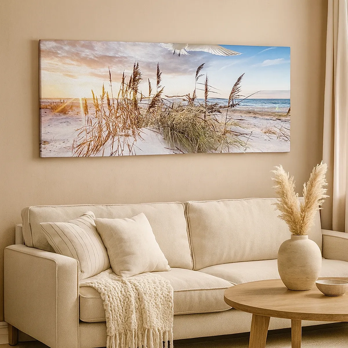 Obraz na plátně - Vítr od moře - 30x30 cm