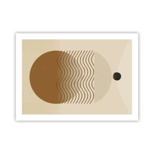 Plakát - O původu geometrických obrazců - 70x50 cm