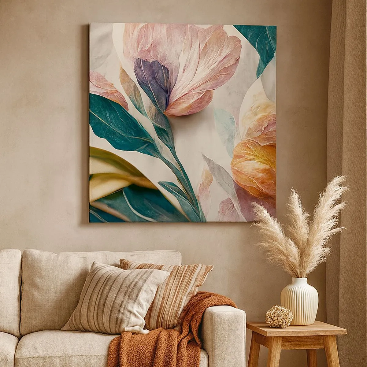 Obraz na plátně - Květiny jižních ostrovů - 30x30 cm