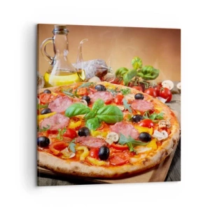Obraz na plátně - Se skutečně italskou chutí - 60x60 cm
