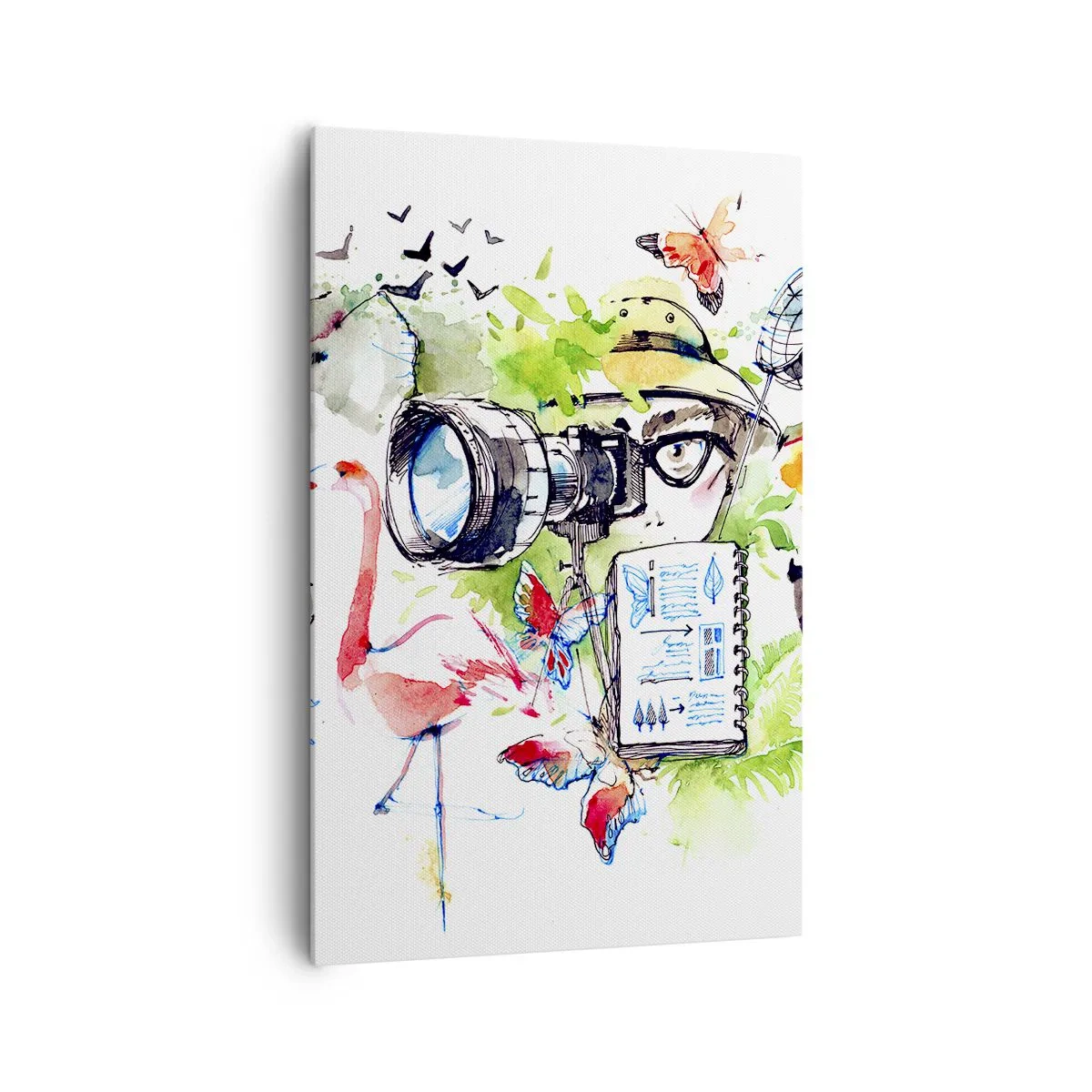 Obraz na plátně - Objektivem cestovatele - 80x120 cm