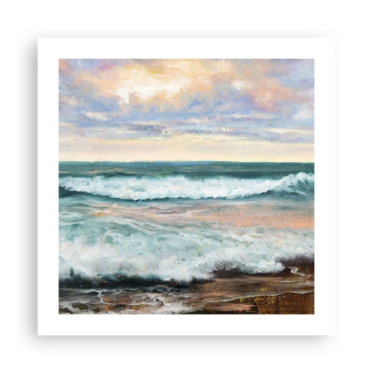 Plakát - Tady uhladíš duši - 50x50 cm