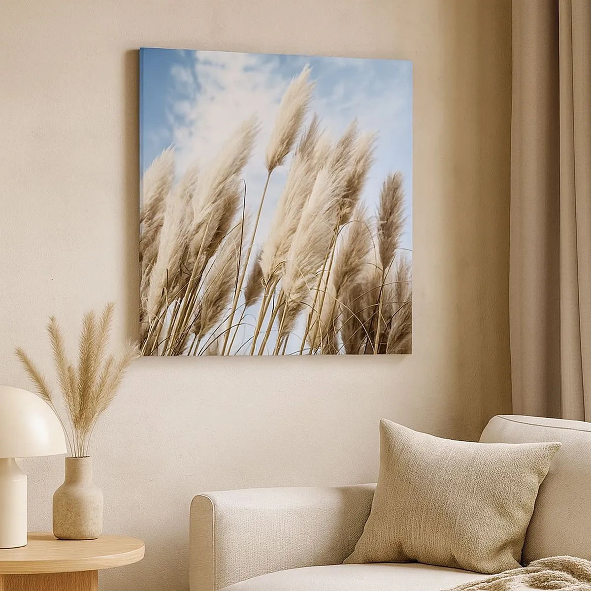 Obraz na plátně - Slunečné a větrné pohlazení - 30x30 cm