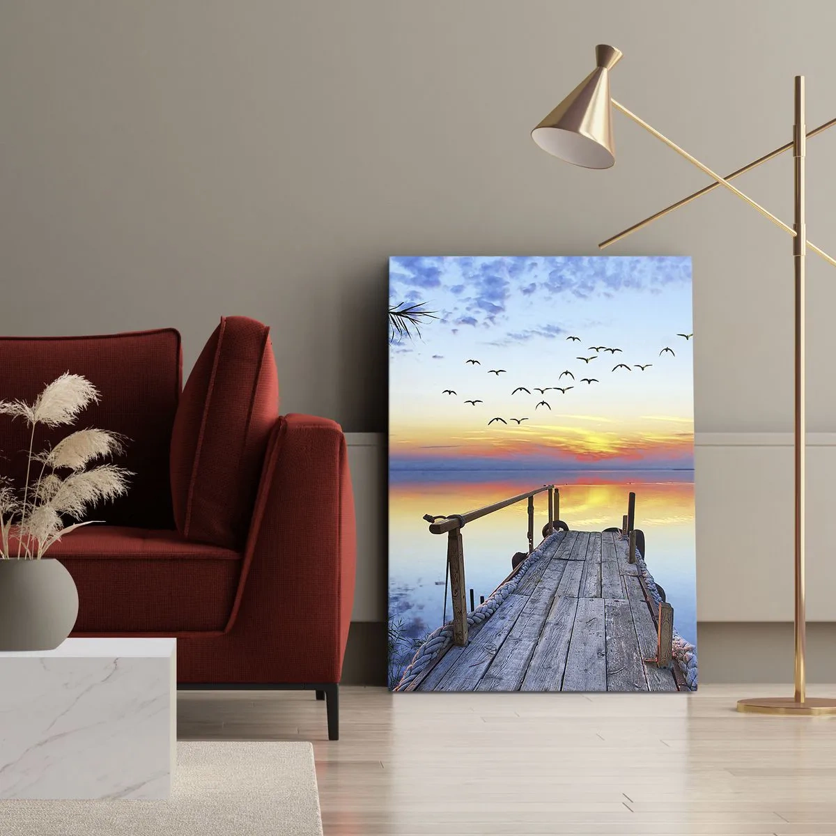 Obraz na plátně - Je čas vrátit se… - 50x70 cm