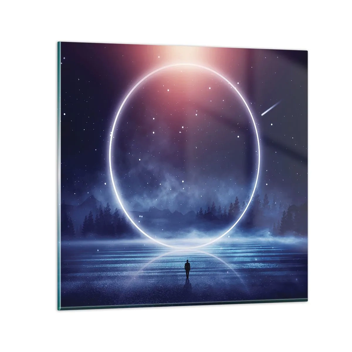 Obraz na skle - Už jsou tady… - 70x70 cm