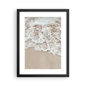 Plakát v černém rámu - Hned se vrátím - 30x40 cm