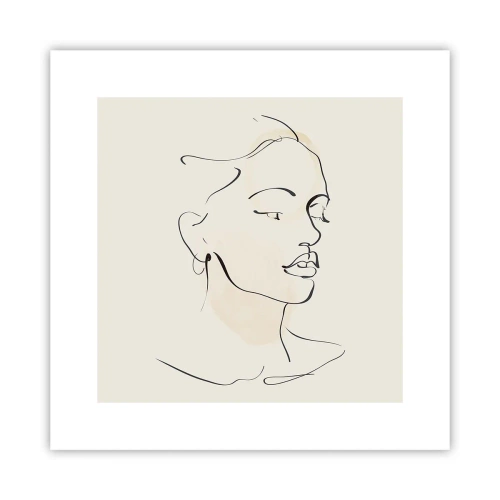 Plakát - Výrazným tahem - 30x30 cm