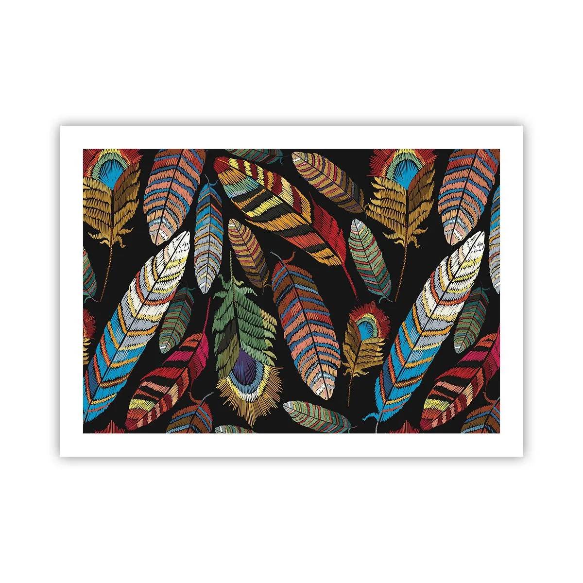 Plakát - Ptačí karneval - 70x50 cm