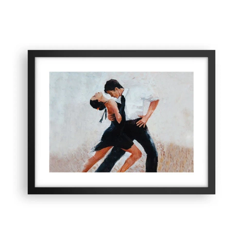 Plakát v černém rámu - Tango mých tužeb a snů - 40x30 cm