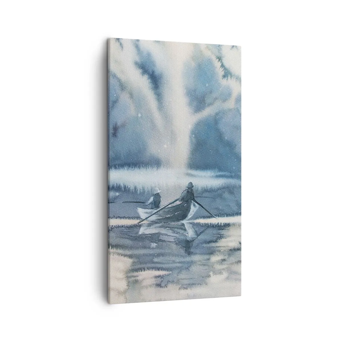 Obraz na plátně - Rybáři ve svém ráji - 45x80 cm