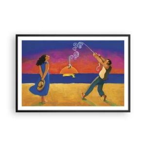 Plakát v černém rámu - Více než hvězda z nebe - 91x61 cm