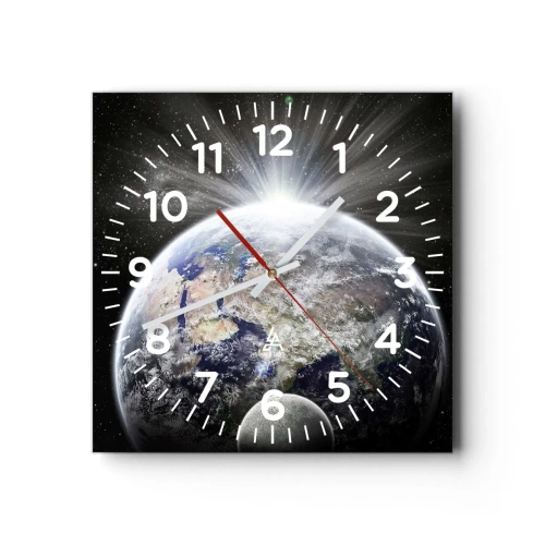 Nástěnné hodiny - V plném lesku - 30x30 cm