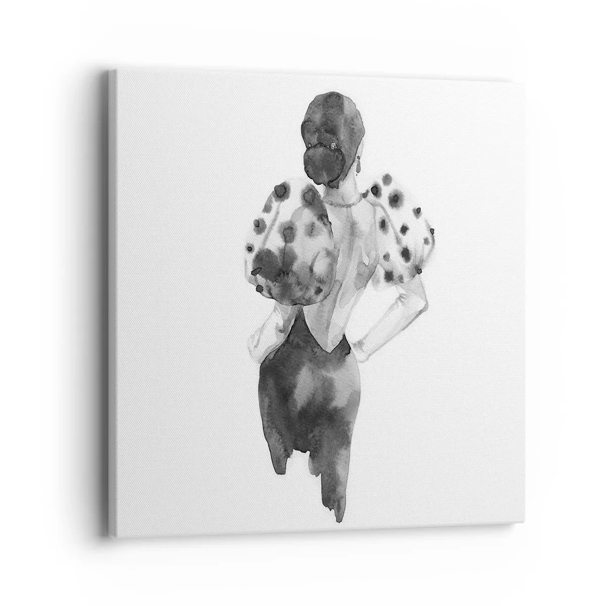 Obraz na plátně - Prošla kolem - 40x40 cm