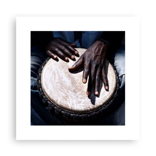 Plakát - Žijte ve svém rytmu - 30x30 cm