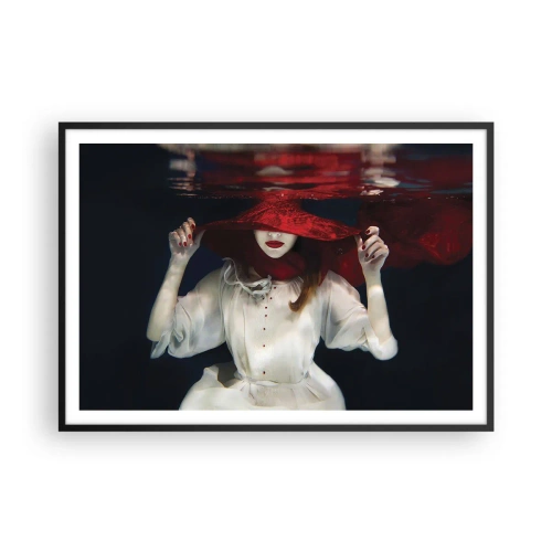 Plakát v černém rámu - Divoženka - 100x70 cm
