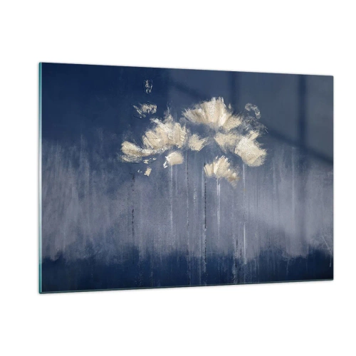 Obraz na skle - Jako okvětní lístky ve větru - 120x80 cm