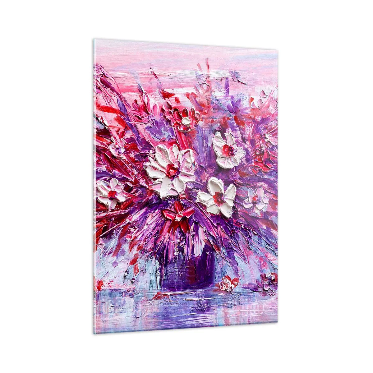 Obraz na skle - Nevinnost a vášeň  - 50x70 cm