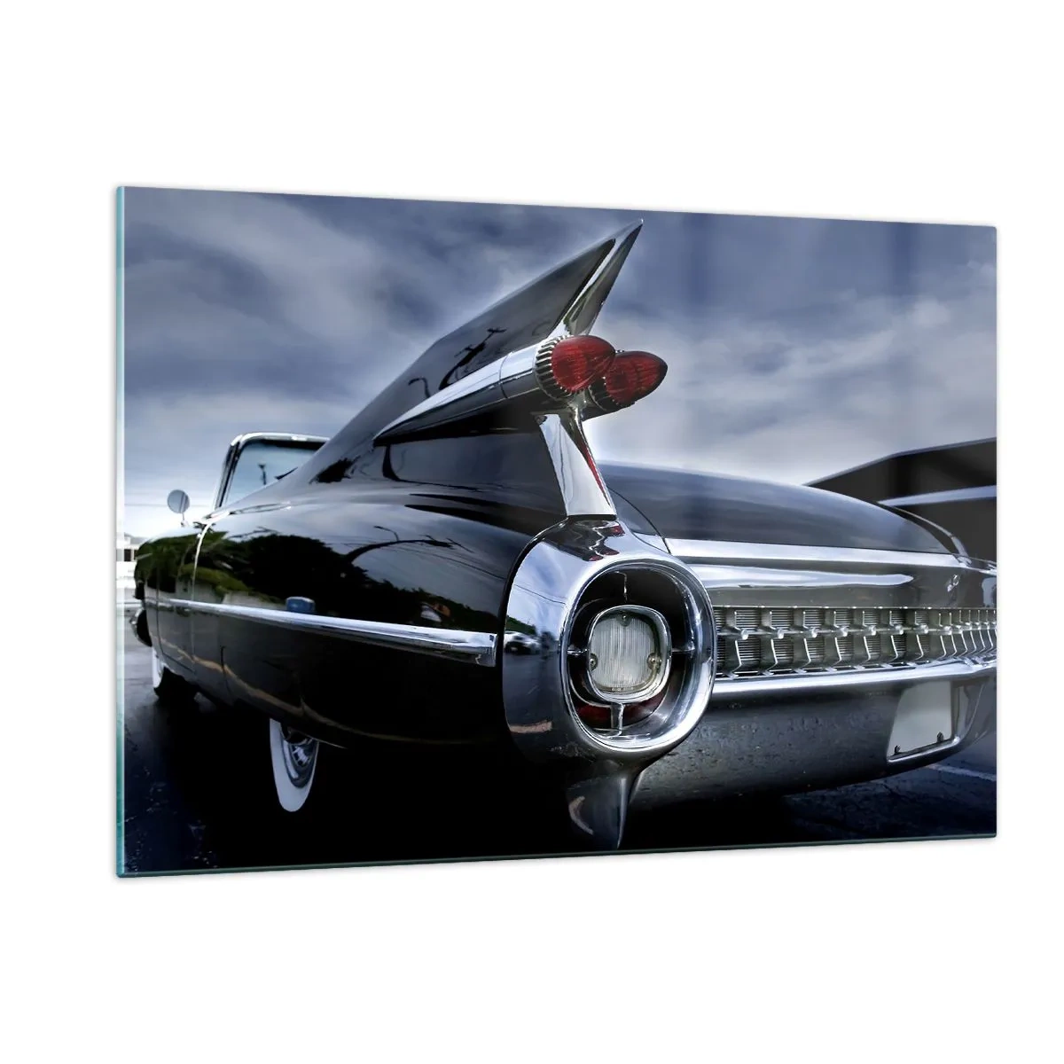 Obraz na skle - Právě proto krásný! - 120x80 cm