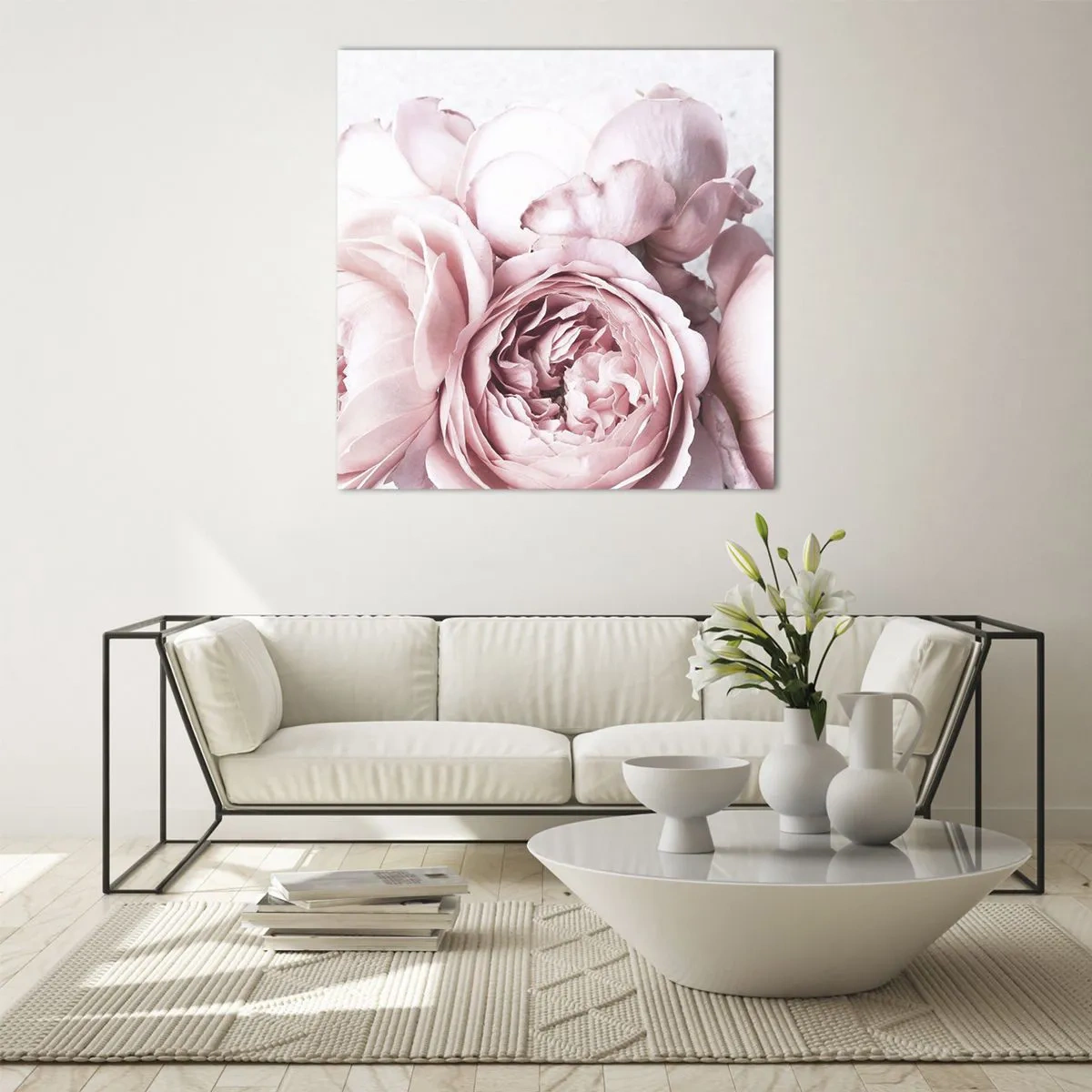 Obraz na skle - Pro romantiky - 60x60 cm