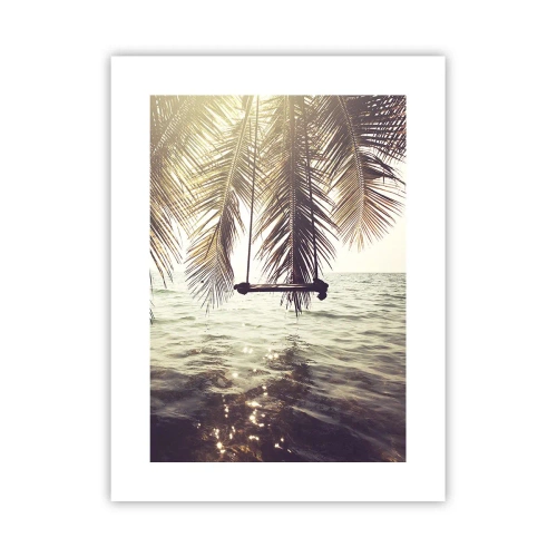 Plakát - Houpat se libovolně v oblacích - 30x40 cm