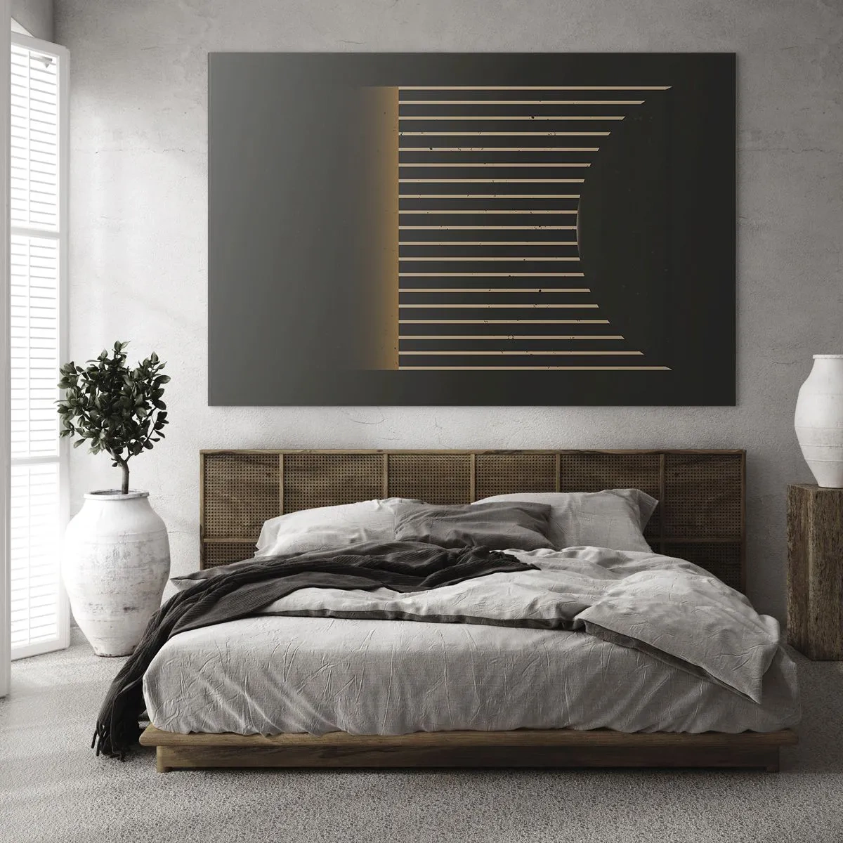 Obraz na skle - Prozkoumat temnotu - 100x70 cm