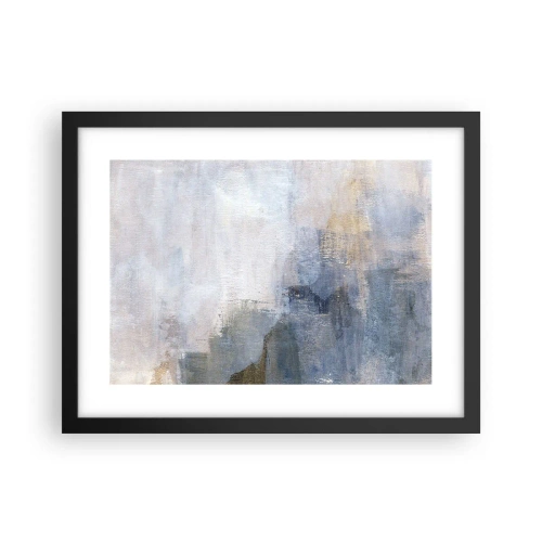 Plakát v černém rámu - Tóny a akordy barev - 40x30 cm