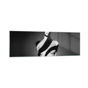 Obraz na skle - V záři i ve stínu - 160x50 cm