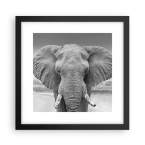 Plakát v černém rámu - Vítejte v mém světě - 30x30 cm