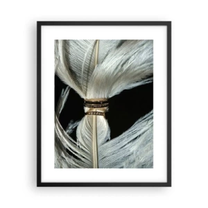 Plakát v černém rámu - …a neopustím tě…. - 40x50 cm