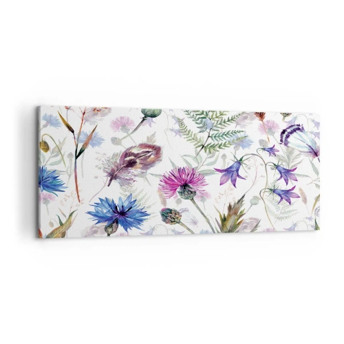 Obraz na plátně - Polský herbář - 100x40 cm