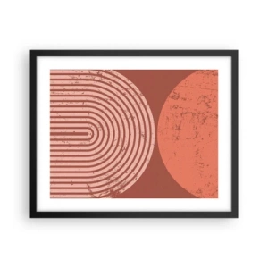 Plakát v černém rámu - Blízký vztah - 50x40 cm