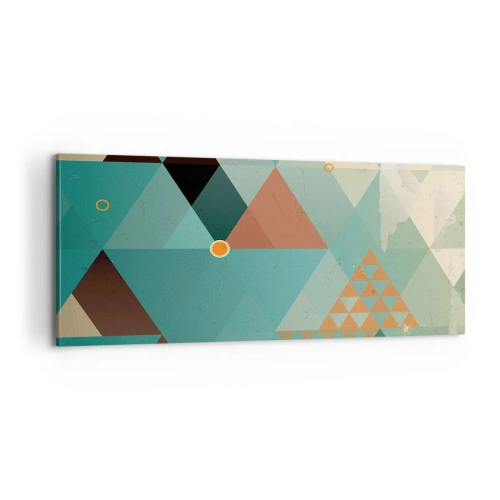 Obraz na plátně - Jednota mnohosti, mnohost jednoty - 100x40 cm