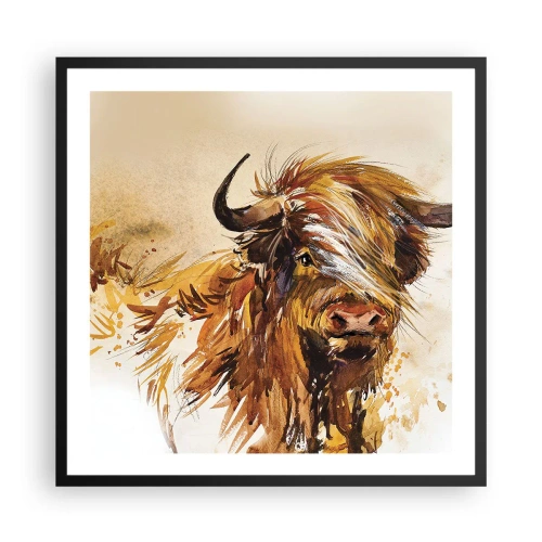 Plakát v černém rámu - Pýcha lovce - 60x60 cm