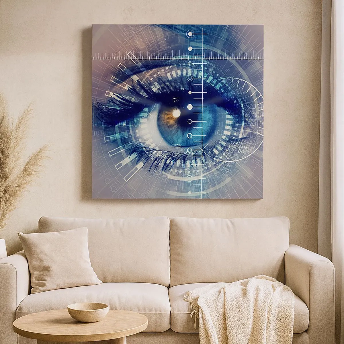 Obraz na plátně - Myslíš si, že mě znáš - 30x30 cm