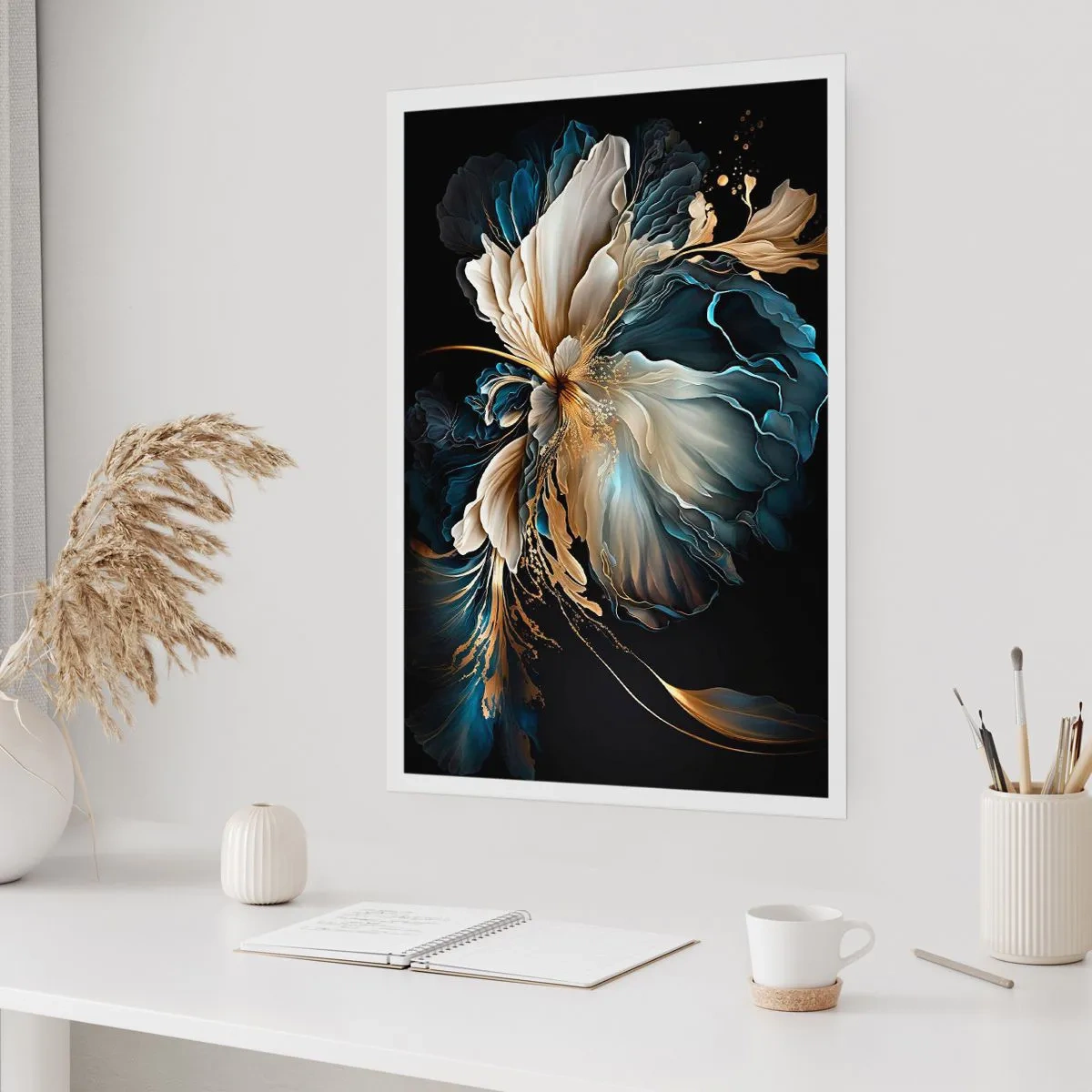 Plakát - Pohádkový květ kapradí - 70x100 cm