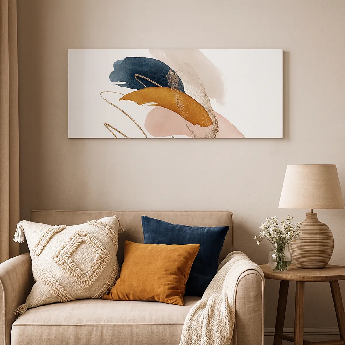 Obraz na plátně - Okřídlená kompozice - 30x30 cm