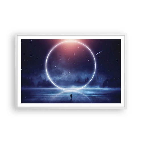 Plakát v bílém rámu - Už jsou tady… - 91x61 cm