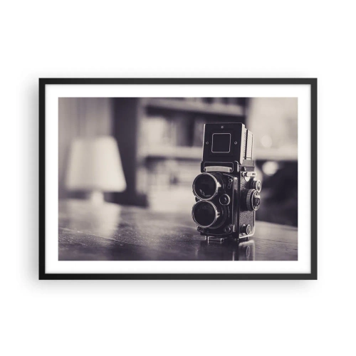 Plakát v černém rámu - Kouzlo staré fotografie - 70x50 cm