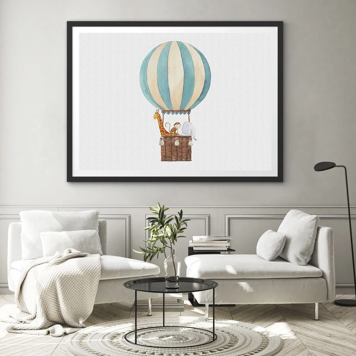 Plakát v černém rámu - Fantastický výlet - 91x61 cm