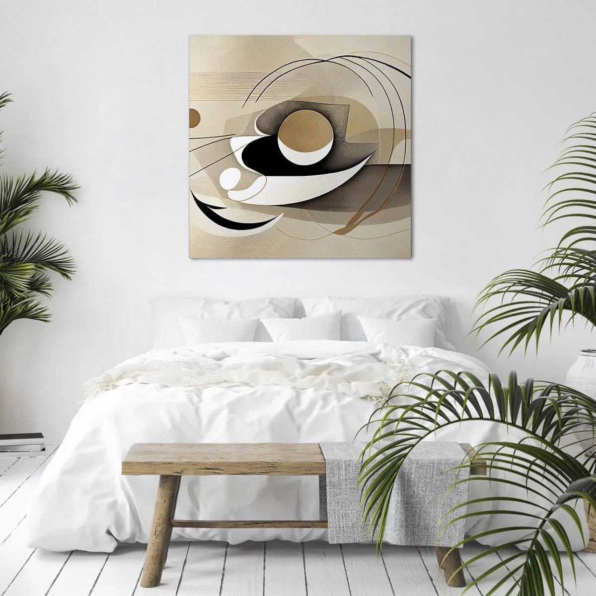 Obraz na plátně - Kompozice: podstata věcí - 40x40 cm