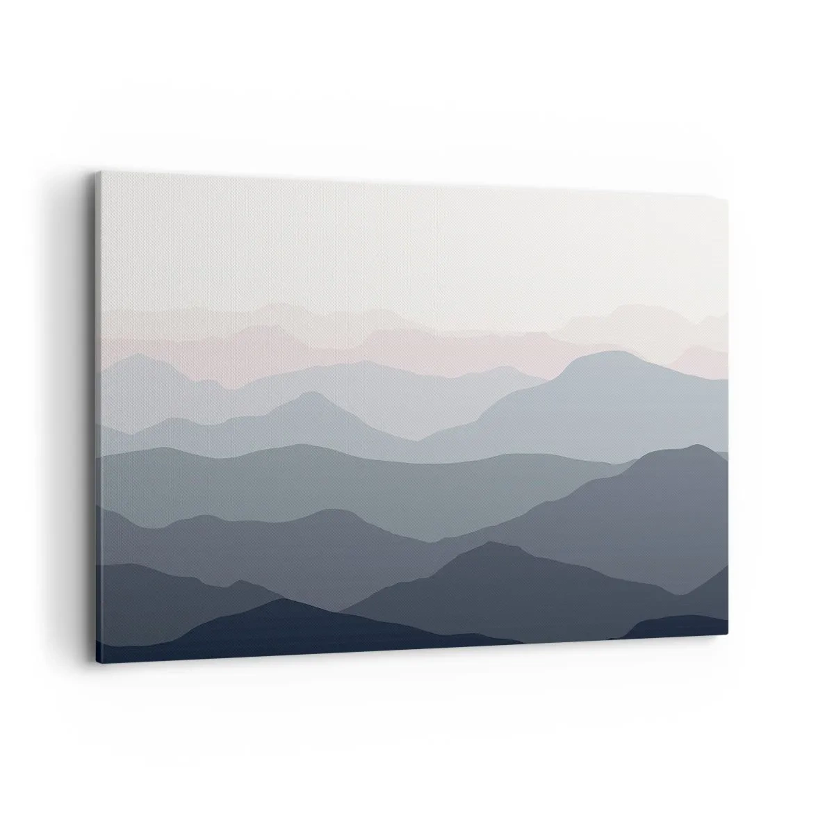Obraz na plátně - Vlny hor - 100x70 cm